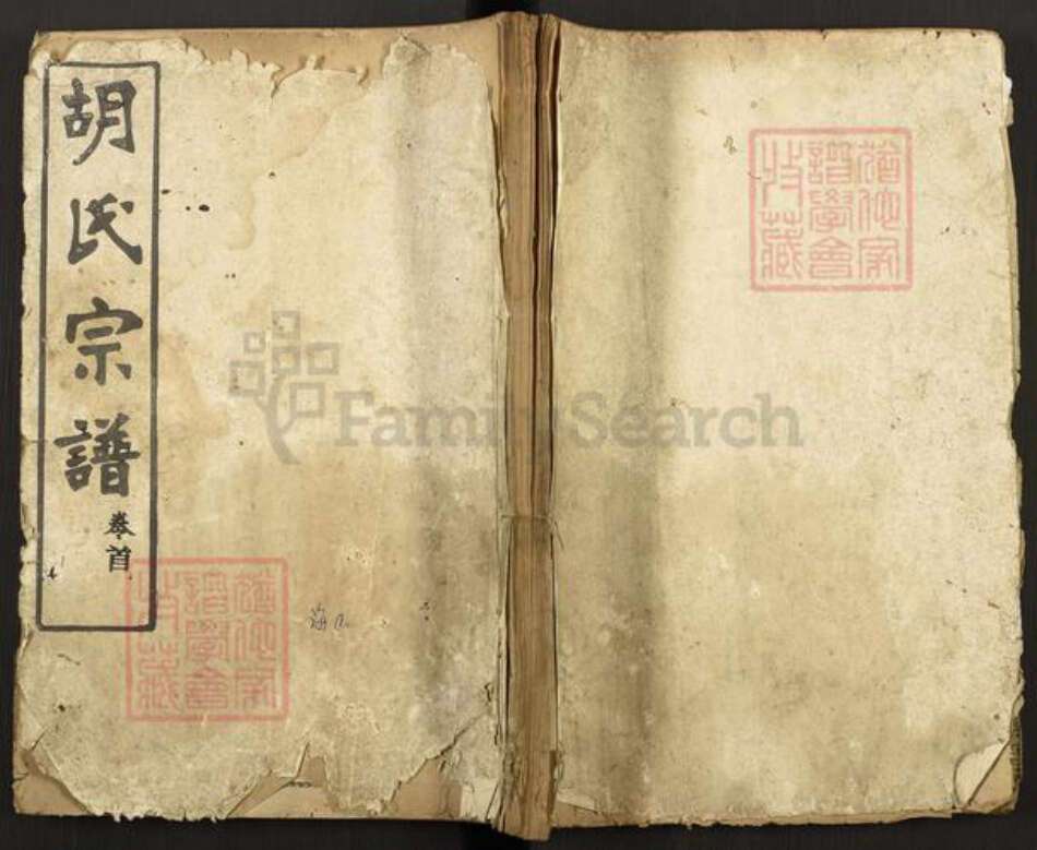 湖北省黄冈市麻城市南湖街道胡氏经义堂族谱-胡氏宗谱.pdf电子版缩略图