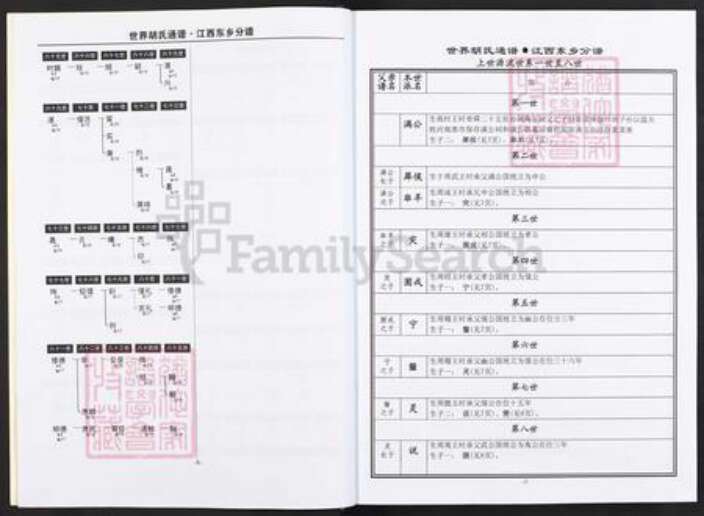 江西省抚州市东乡区胡氏族谱-世界胡氏通谱.江西东乡分谱.pdf电子版预览图4