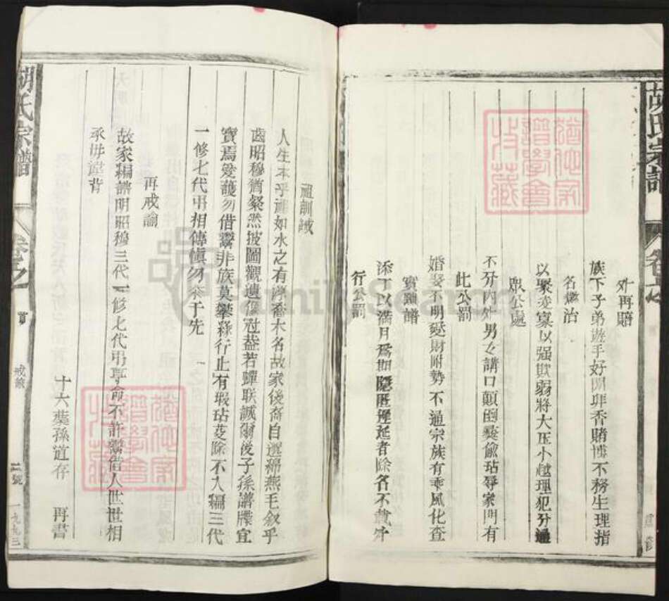 河北省胡氏黎阳堂族谱-胡氏宗谱.pdf电子版预览图4