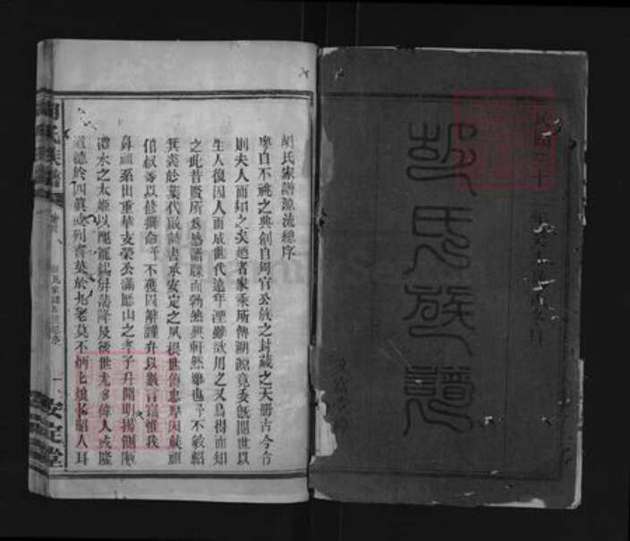 湖南省常德市武陵区胡氏安定堂族谱-胡氏族谱.pdf电子版预览图1