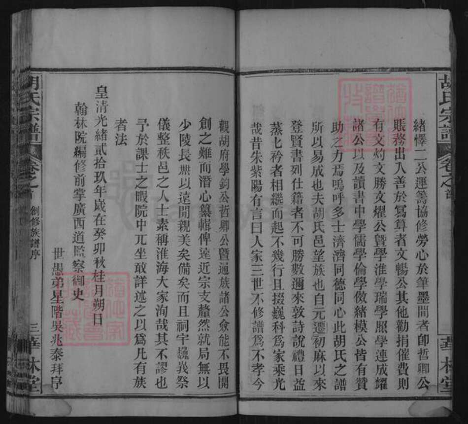 湖北省黄冈市麻城市胡氏华林堂族谱-胡氏宗谱.pdf电子版预览图5