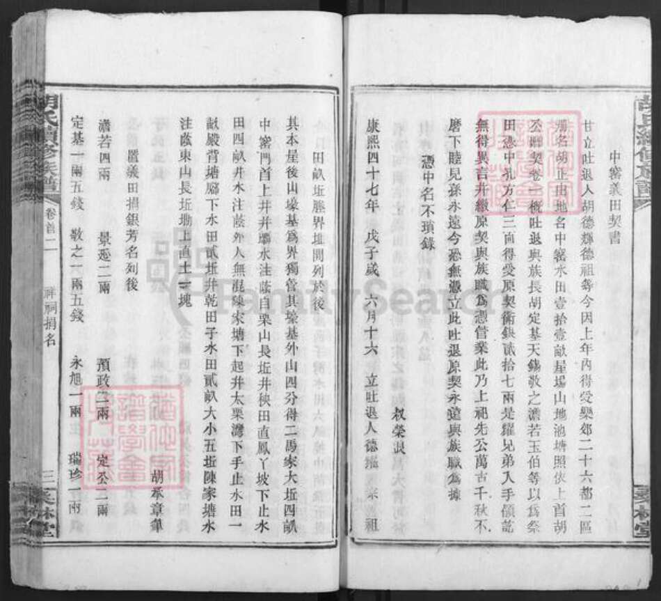 湖南省娄底市双峰县胡氏桑林堂族谱-桑林胡氏族谱.pdf电子版预览图3