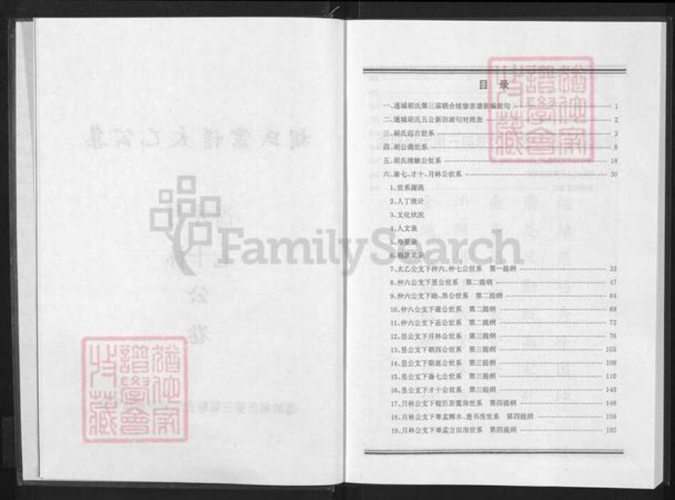 湖北省咸宁市通城县胡氏安定堂族谱-胡氏宗谱.pdf电子版预览图4