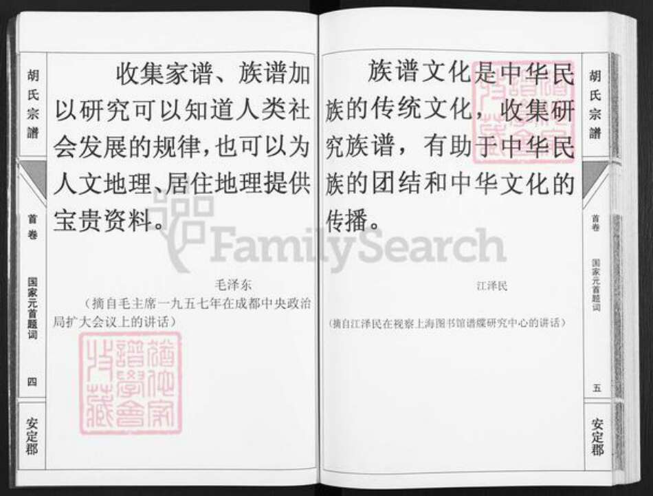 湖南省永州市道县梅花镇胡氏安定堂族谱-胡氏宗谱.pdf电子版预览图4
