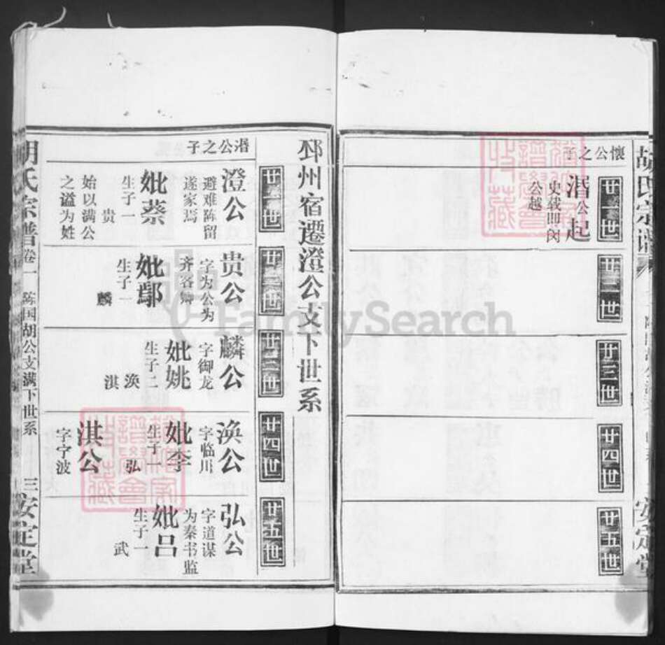 湖北省黄冈市红安县胡氏安定堂族谱-胡氏宗谱.pdf电子版预览图3