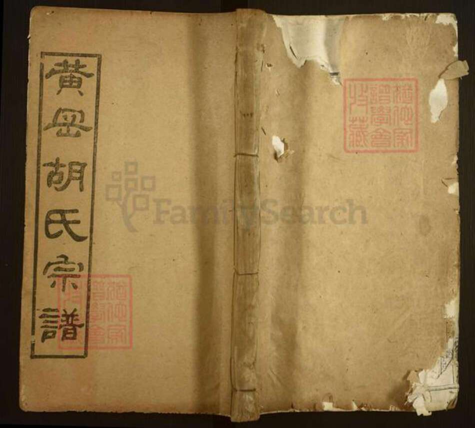 湖北省武汉市新洲区胡氏经义堂族谱-黄冈胡氏宗谱.pdf电子版缩略图