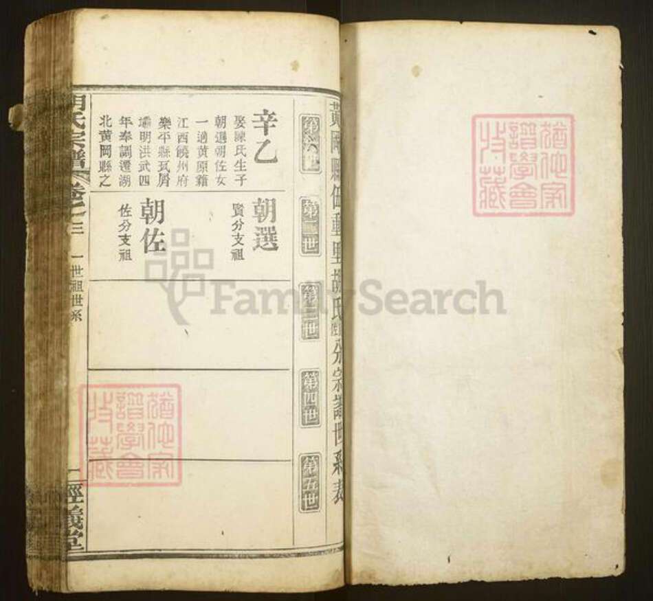 湖北省武汉市新洲区胡氏经义堂族谱-黄冈胡氏宗谱.pdf电子版预览图1