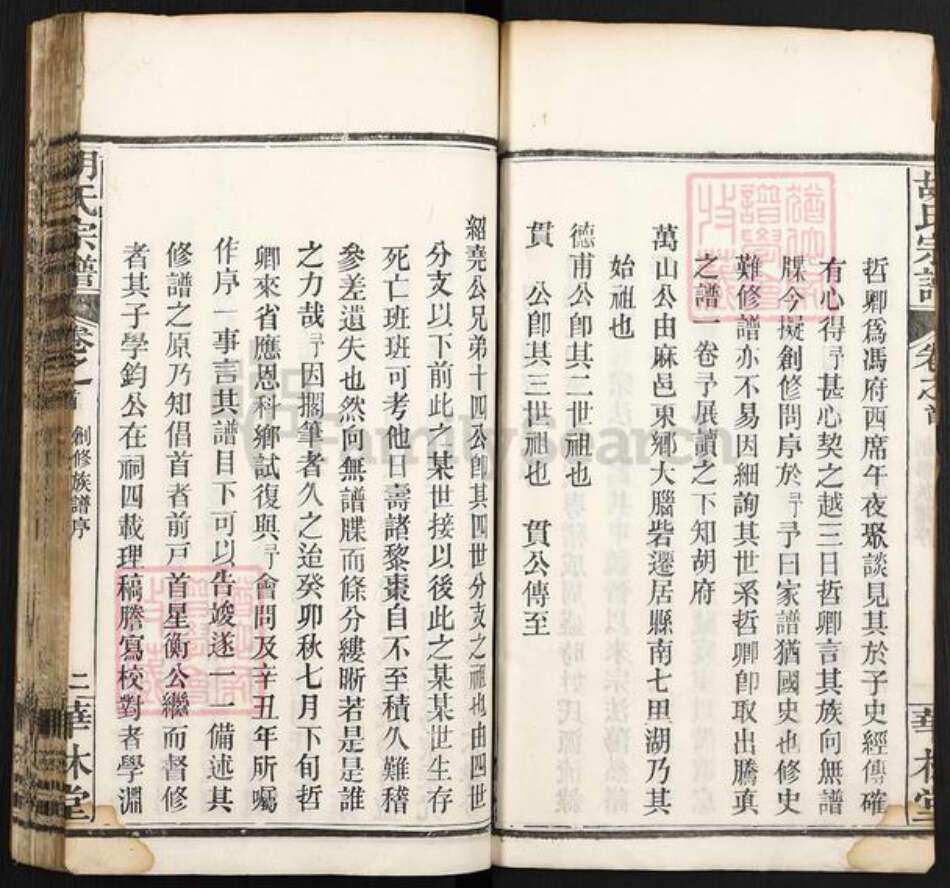 湖北省黄冈市麻城市胡氏华林堂族谱-胡氏宗谱.pdf电子版预览图4