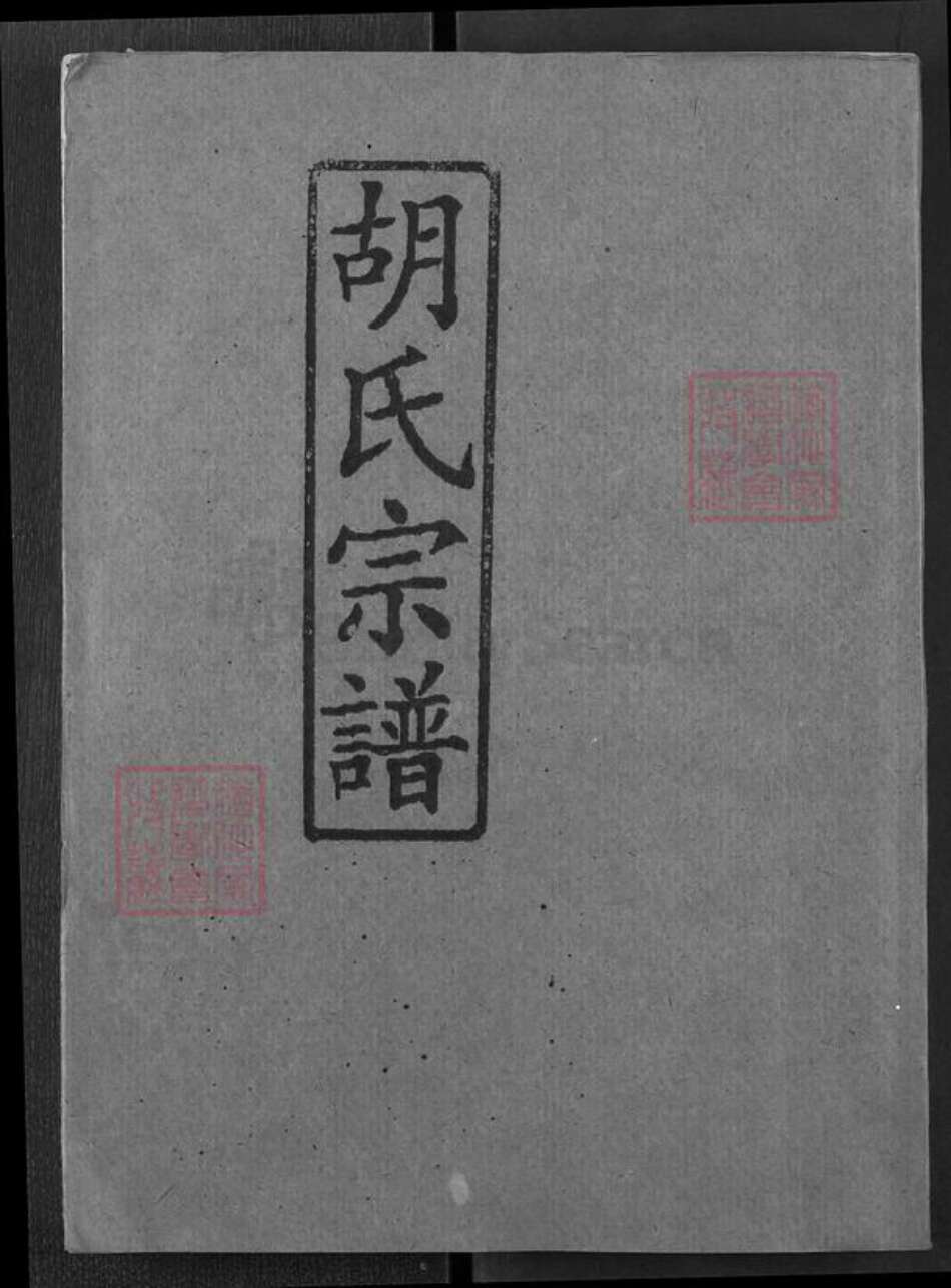 湖北省黄冈市团风县胡氏安定堂族谱-胡氏宗谱.pdf电子版缩略图