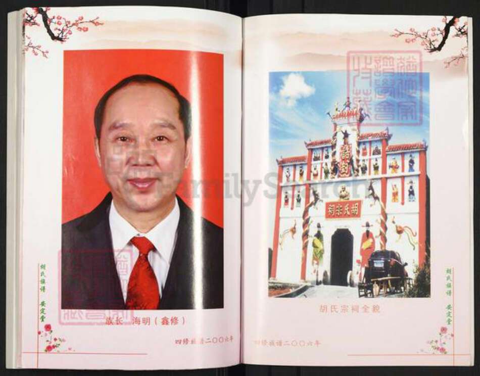 湖南省常德市桃源县九溪镇胡氏安定堂族谱-胡氏四修族谱(再版).pdf电子版预览图4