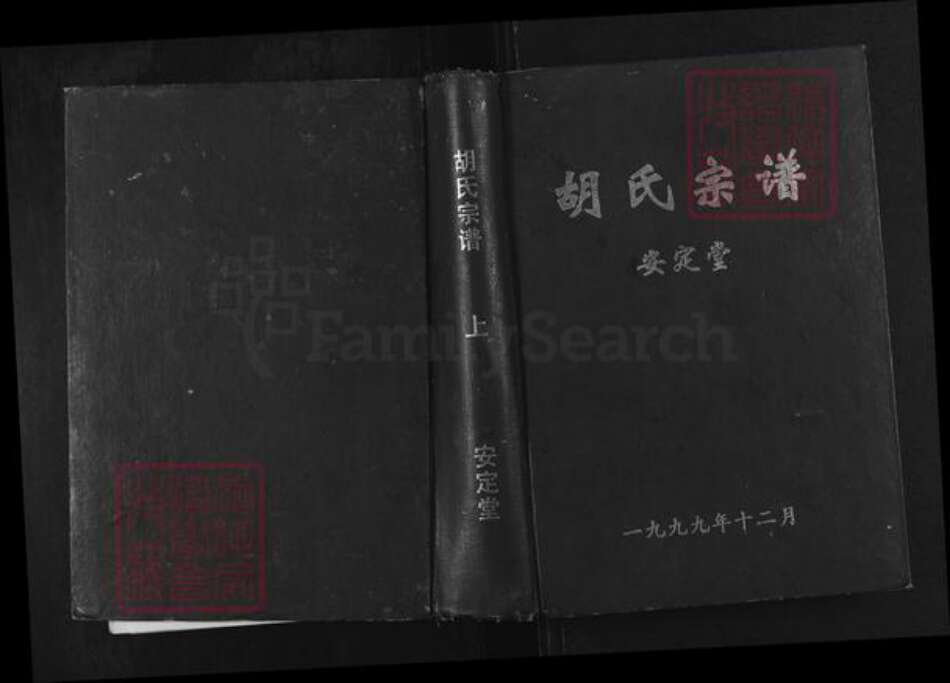 湖北省孝感市孝南区三汊镇胡氏安定堂族谱-胡氏宗谱.pdf电子版缩略图