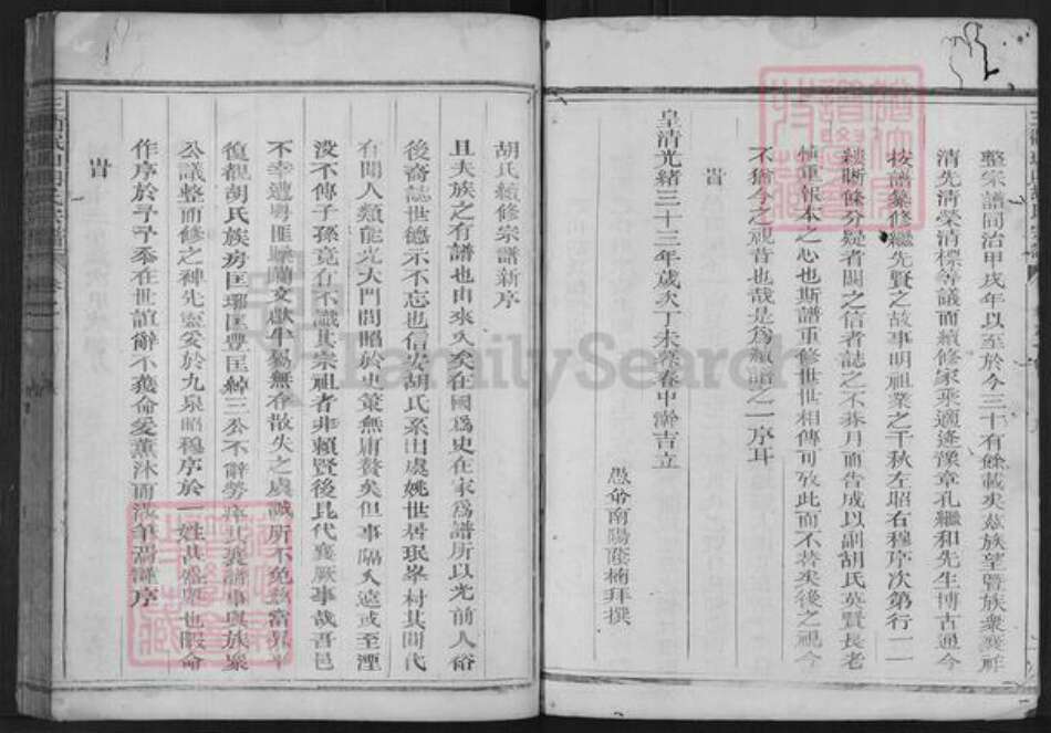 浙江省衢州胡氏德滋堂族谱-三衢珉山胡氏宗谱.pdf电子版预览图2