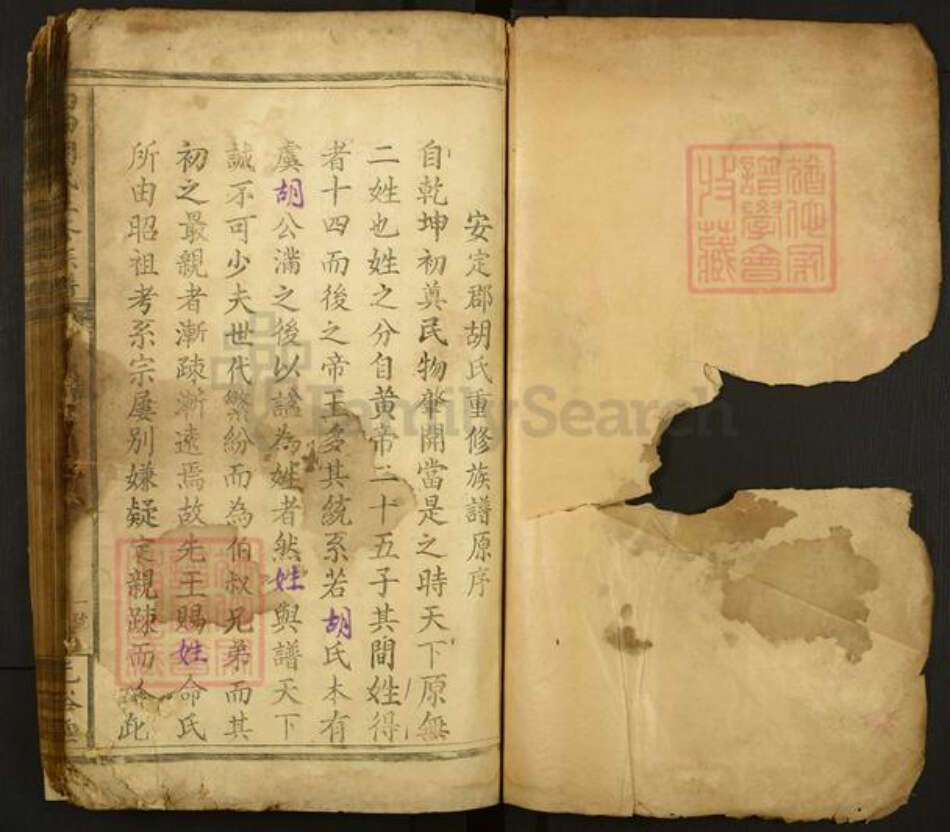 江西省赣州市于都县罗江乡胡氏光裕堂族谱-白田胡氏五修族谱.pdf电子版预览图1