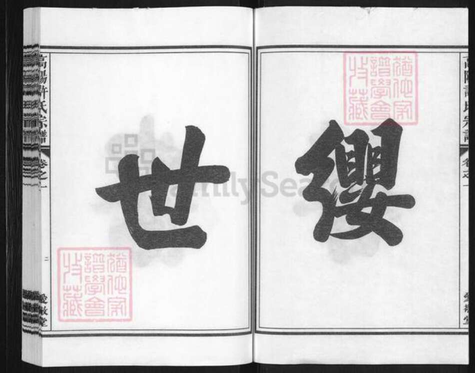 浙江省金华市兰溪市许氏爱敬堂族谱-浒溪高阳许氏宗谱.pdf电子版预览图2