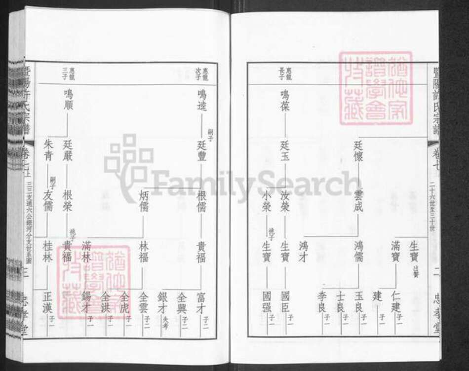 江苏省无锡市江阴市云亭街道许氏忠孝堂族谱-暨阳许氏宗谱.pdf电子版预览图3