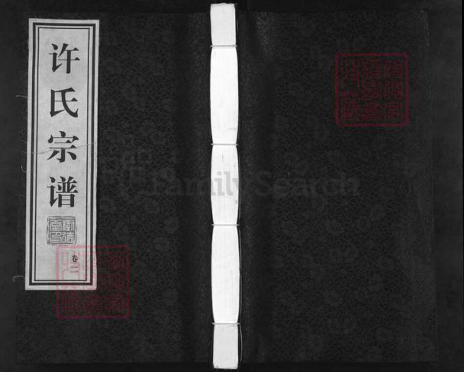 江苏省无锡市滨湖区许氏树德堂族谱-许氏宗谱.pdf电子版缩略图