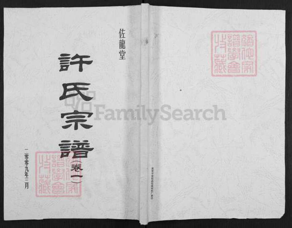 江苏省盐城市阜宁县益林镇许氏佐龙堂族谱-许氏宗谱.pdf电子版缩略图