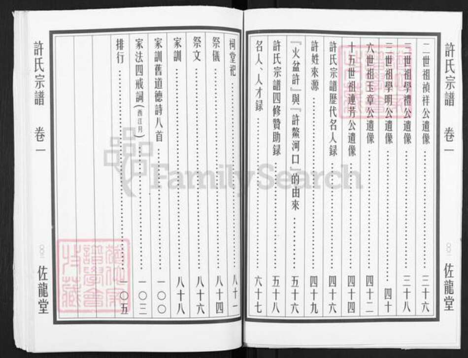 江苏省盐城市阜宁县益林镇许氏佐龙堂族谱-许氏宗谱.pdf电子版预览图3