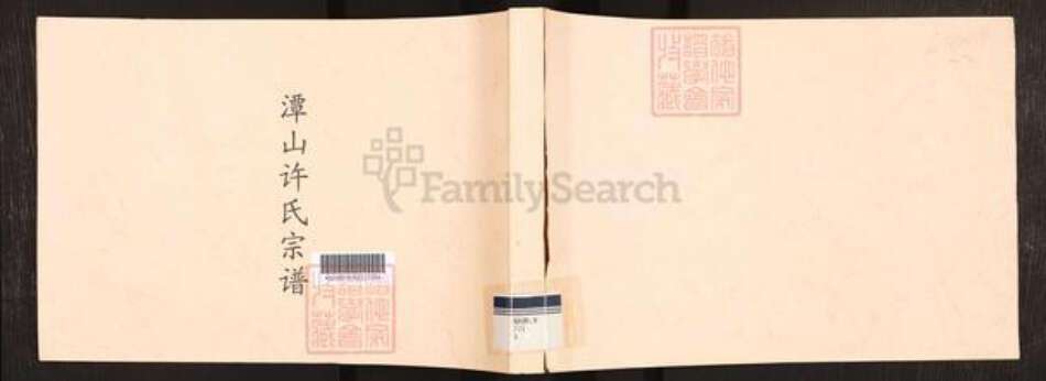 广东省广州市番禺区化龙镇许氏族谱-潭山许氏宗谱.pdf电子版缩略图