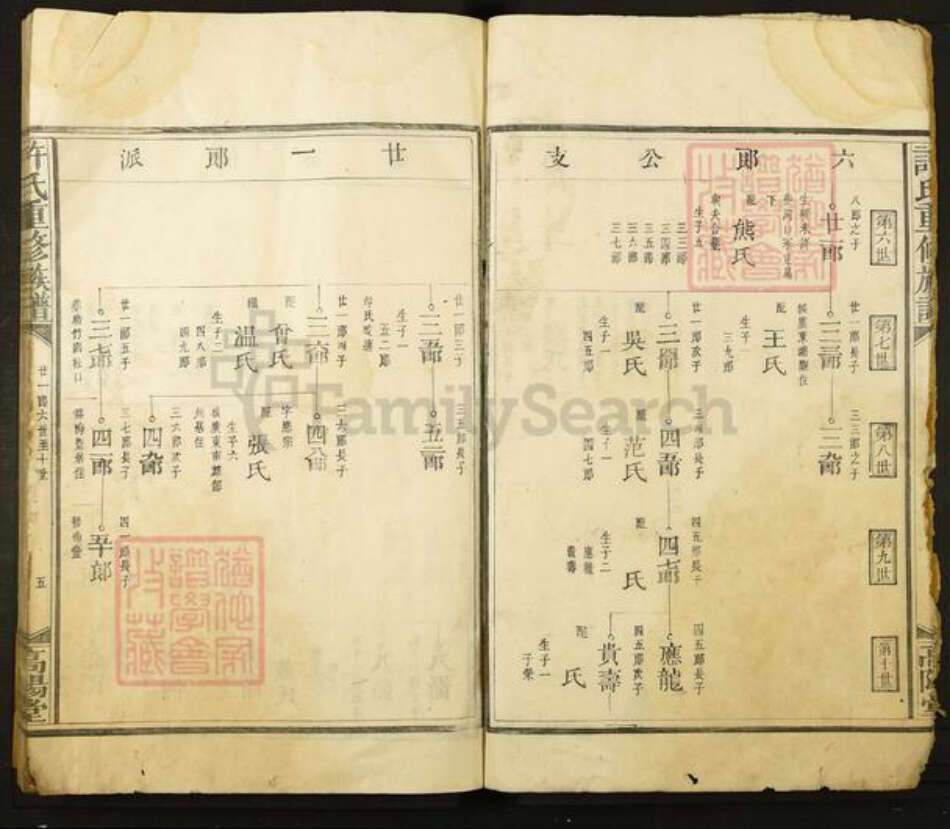 江西省赣州市兴国县鼎龙乡许氏高阳堂族谱-许氏重修族谱.pdf电子版预览图5