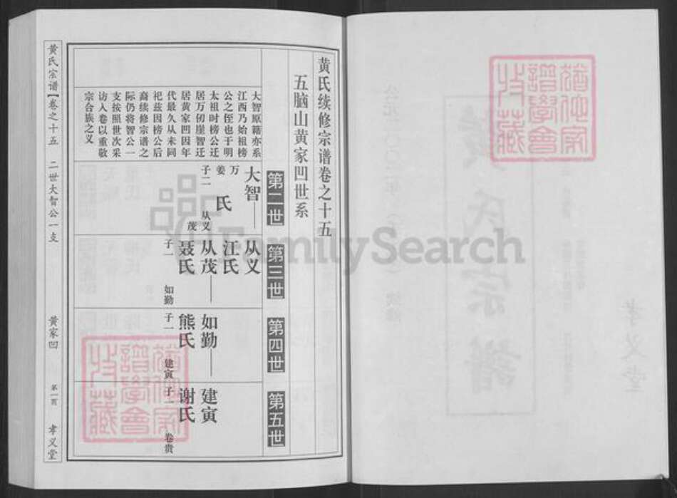 湖北省宜昌市西陵区黄氏孝义堂族谱-黄氏宗谱.pdf电子版预览图3