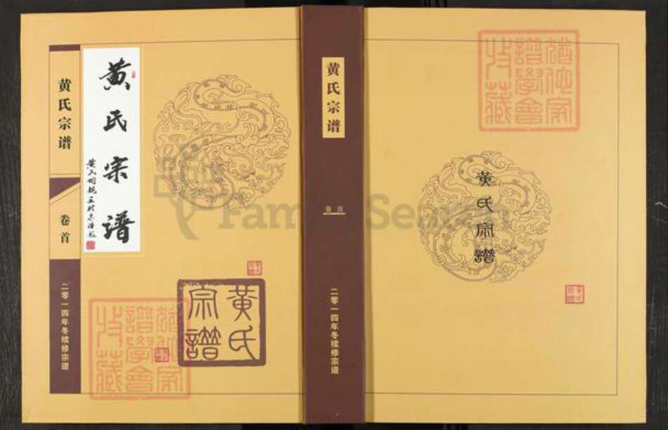 湖北省黄石市大冶市金山街道黄氏双井堂族谱-黄氏宗谱.pdf电子版缩略图