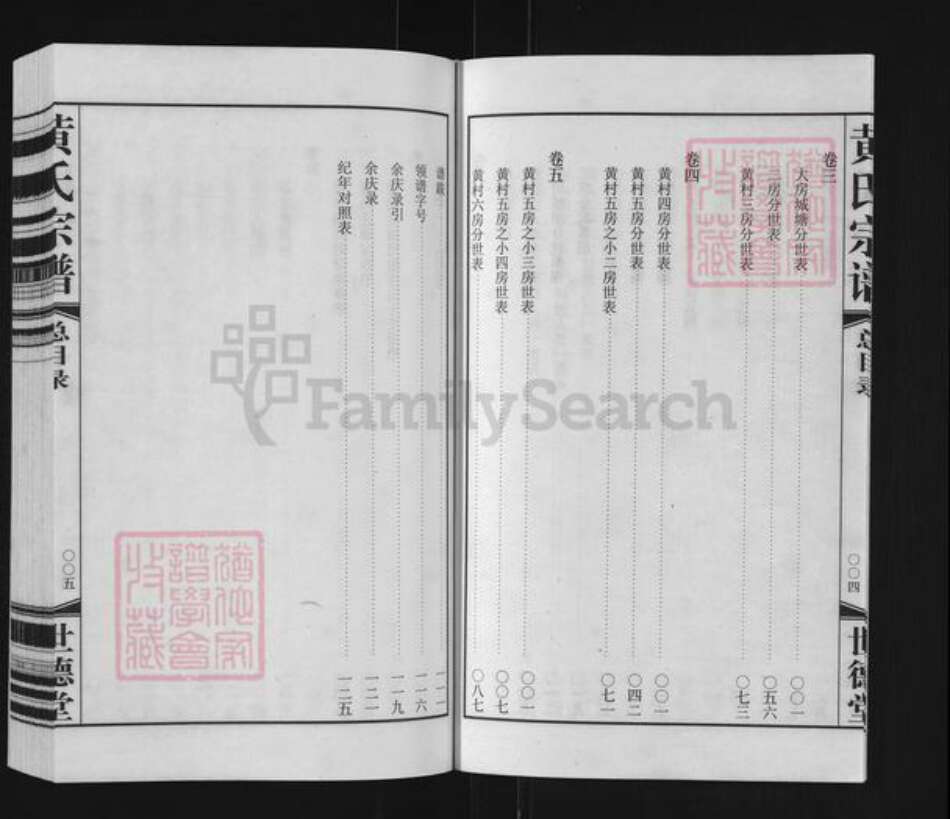 江苏省常州市武进县遥观镇黄氏世德堂族谱-遥观黄氏宗谱.pdf电子版预览图4