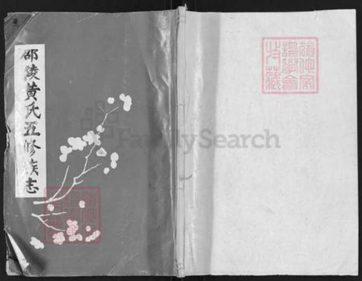 湖南省邵阳市黄氏无双堂族谱-邵陵黄氏五修族志.pdf电子版缩略图