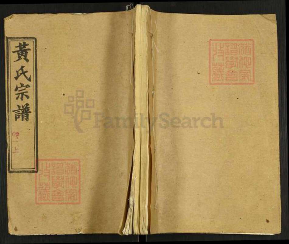 湖北省黄冈市英山县黄氏忠孝堂族谱-黄氏宗谱.pdf电子版缩略图