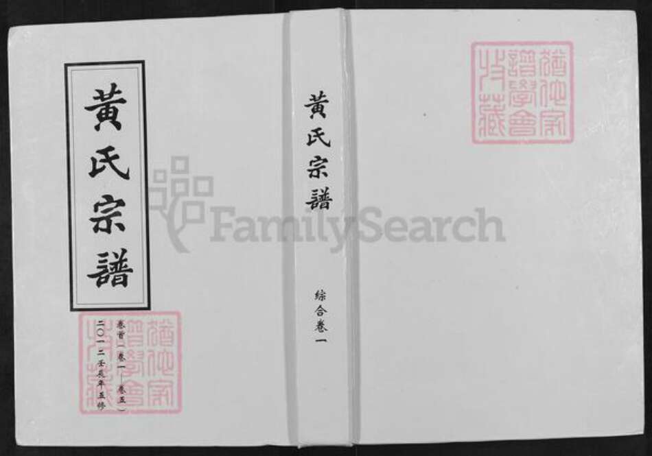 湖北省武汉市新洲区黄氏敦睦堂族谱-黄氏宗谱.pdf电子版缩略图