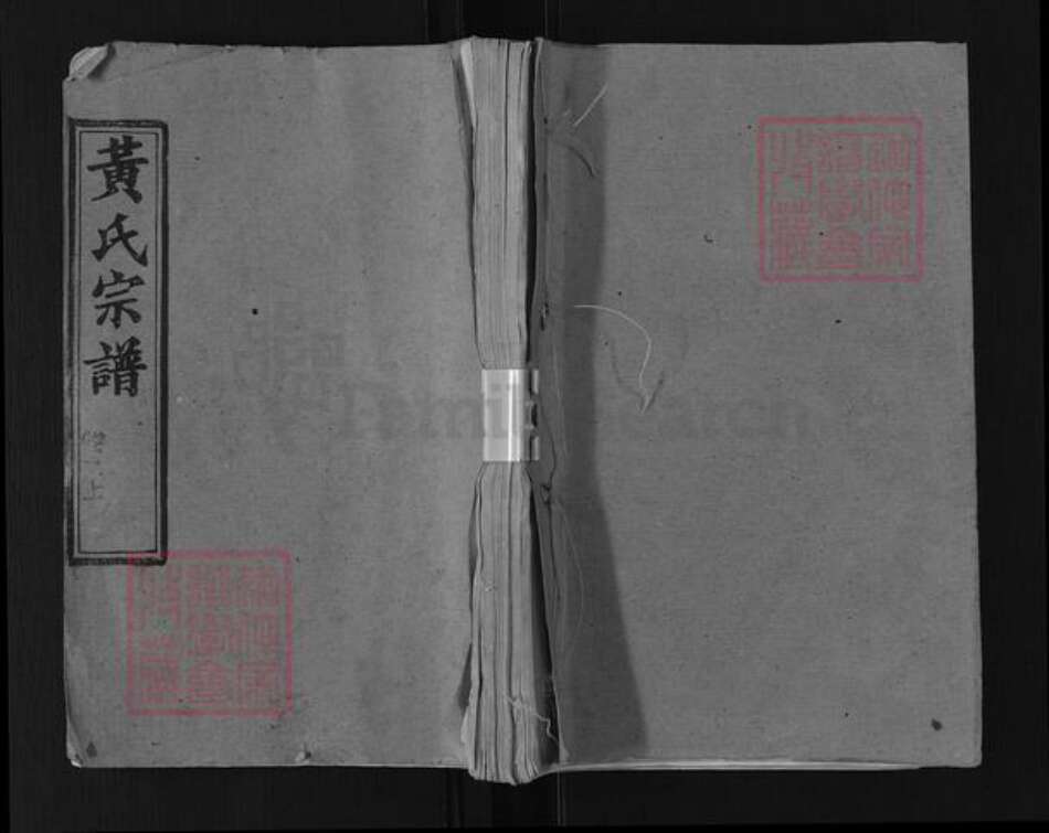 湖北省黄冈市黄氏忠孝堂族谱-黄氏宗谱.pdf电子版缩略图