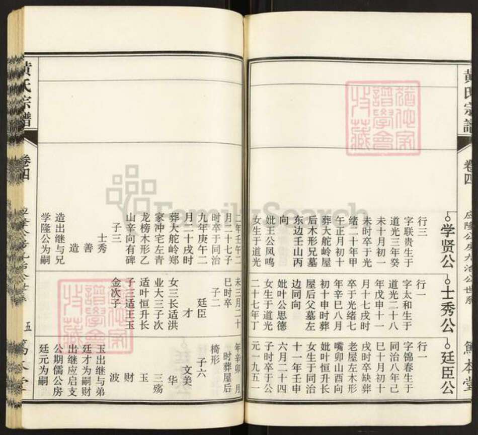 安徽省安庆市怀宁县高河镇黄氏笃本堂族谱-黄氏宗谱.pdf电子版预览图5