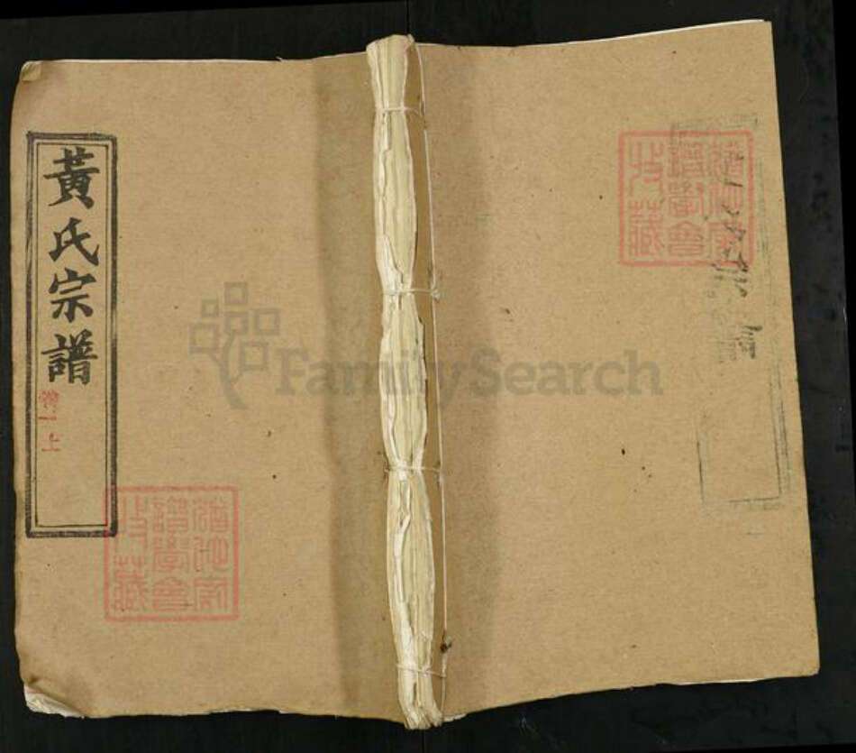 湖北省黄冈市罗田县平湖乡黄氏忠孝堂族谱-黄氏宗谱.pdf电子版缩略图