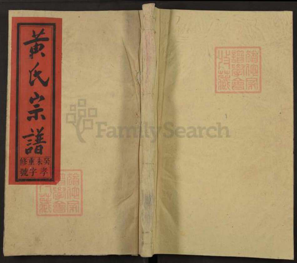 安徽省安庆市怀宁县黄氏德星堂族谱-黄氏宗谱.pdf电子版缩略图