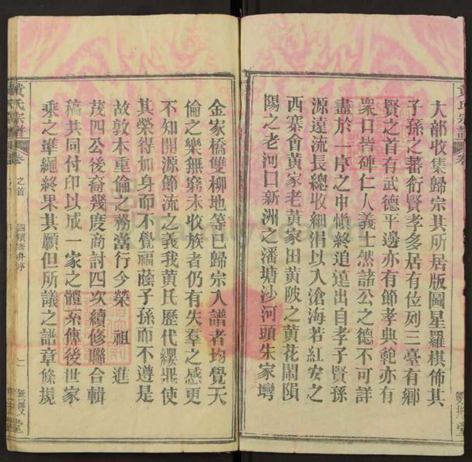 湖北省武汉市新洲区黄氏无双双井堂族谱-黄氏宗谱.pdf电子版预览图2