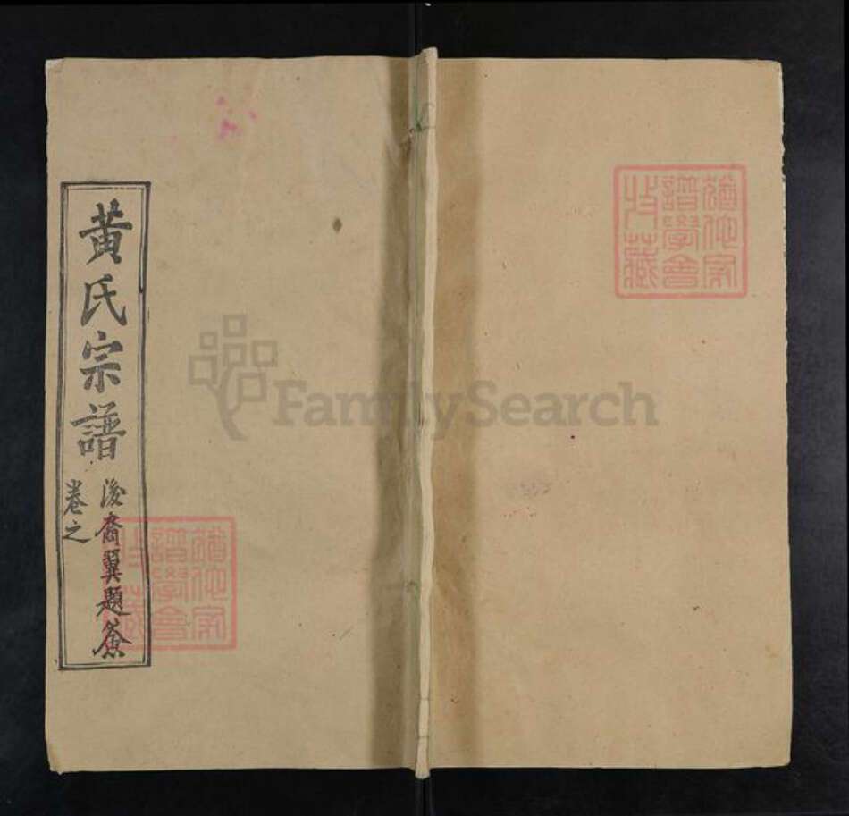 湖北省武汉市新洲区黄氏敦睦堂族谱-黄氏宗谱.pdf电子版缩略图