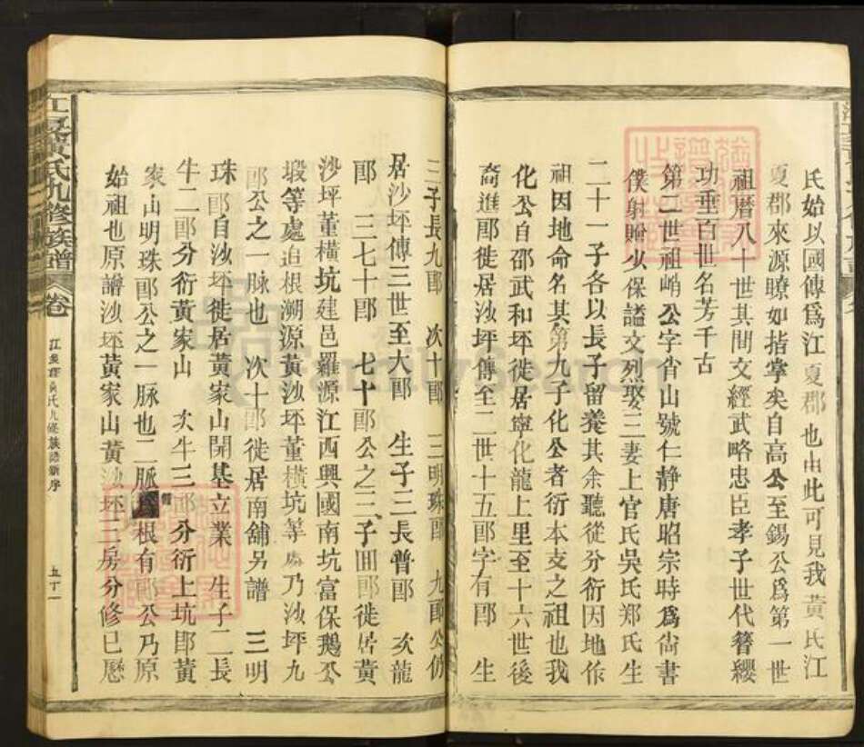 福建省三明市宁化县河龙乡黄氏族谱-江夏黄氏九修族谱.pdf电子版预览图2