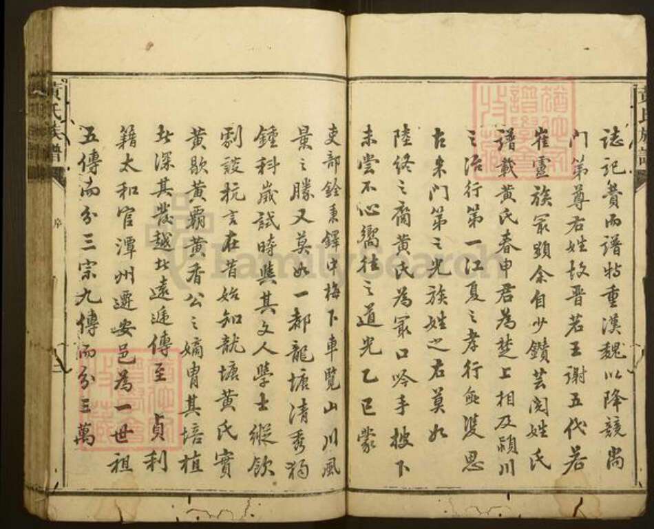 湖南省长沙市黄氏江夏堂族谱-黄氏族谱.pdf电子版预览图2