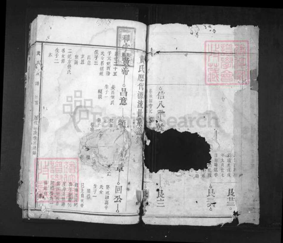 江西省九江市修水县杭口镇黄氏族谱-黄氏族谱.pdf电子版预览图1