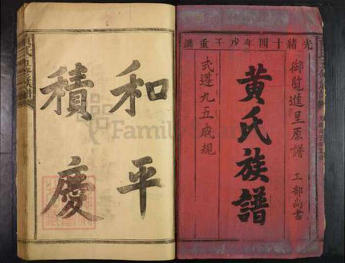 福建省三明市建宁县黄氏族谱-黄氏族谱.pdf电子版预览图1