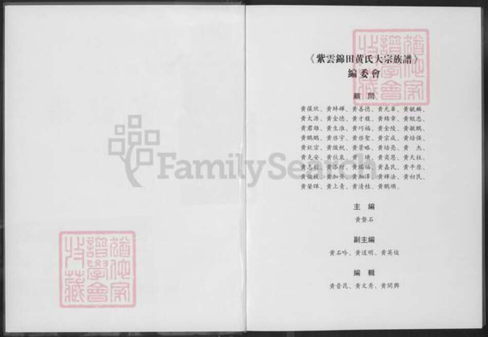 福建省泉州市惠安县张坂镇黄氏族谱-紫云锦田黄氏大宗族谱.pdf电子版预览图2