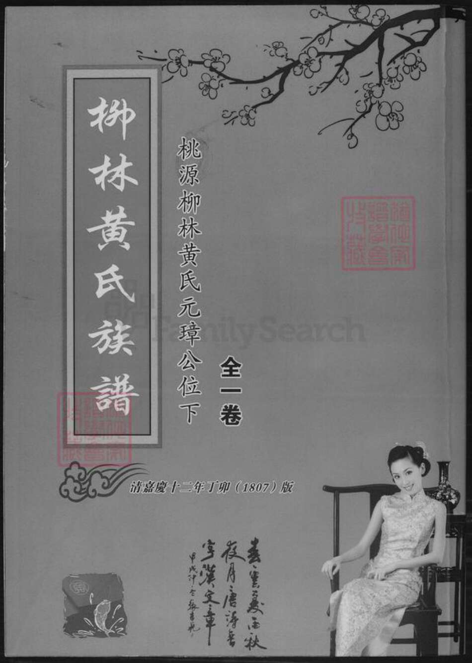 湖南省常德市桃源县黄氏族谱-柳林黄氏族谱.pdf电子版缩略图