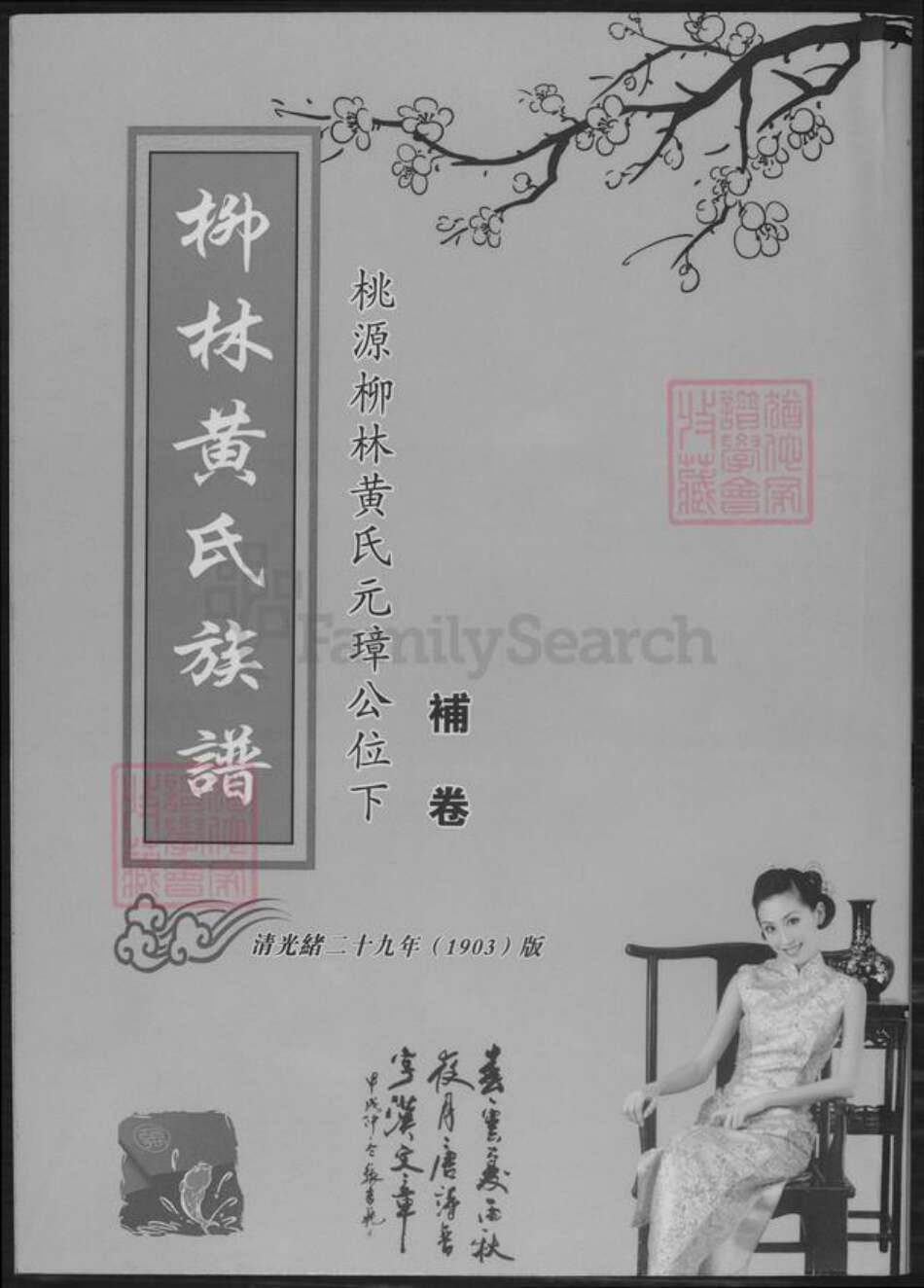 湖南省常德市桃源县黄氏族谱-柳林黄氏族谱.pdf电子版缩略图