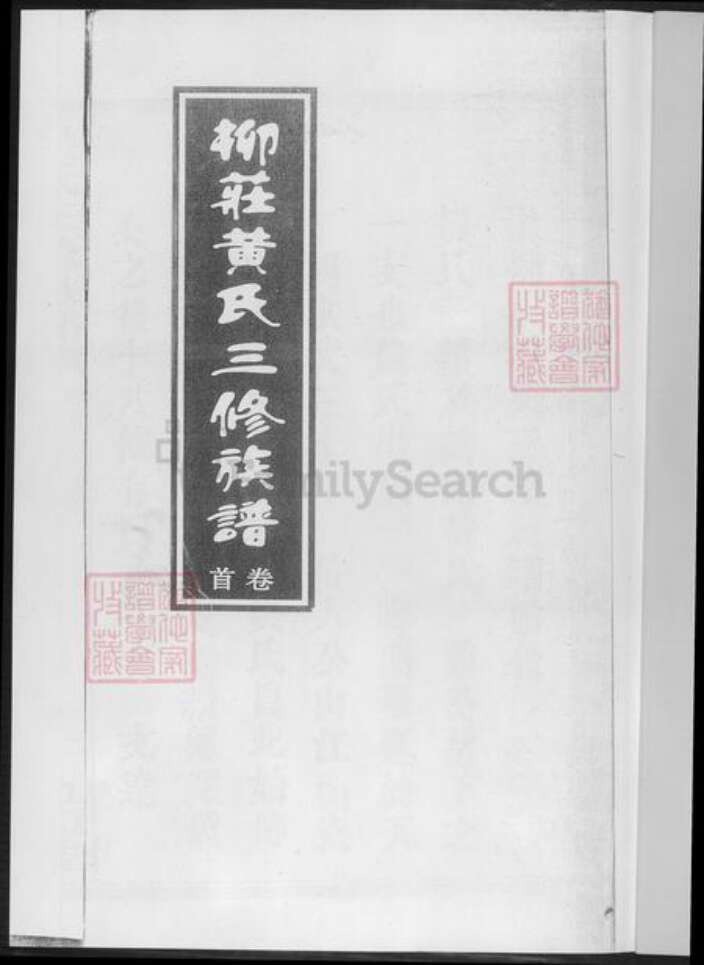 湖南省益阳市黄氏族谱-柳庄黄氏三修族谱.pdf电子版预览图2