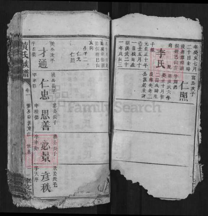 湖南省黄氏族谱-黄氏族谱[不分卷].pdf电子版预览图4