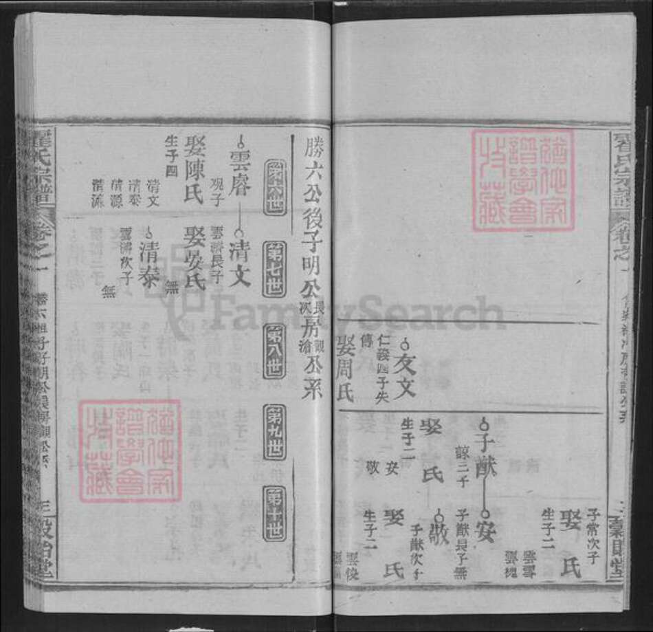 湖北省武汉市新洲区凤凰镇霍氏榖贻堂族谱-霍氏宗谱.pdf电子版预览图3