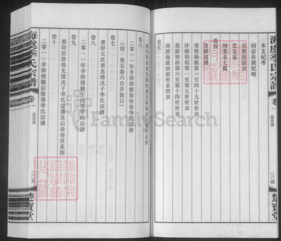 江苏省苏州市常熟市海虞镇季氏楚宝堂族谱-海虞季氏宗谱.pdf电子版预览图4