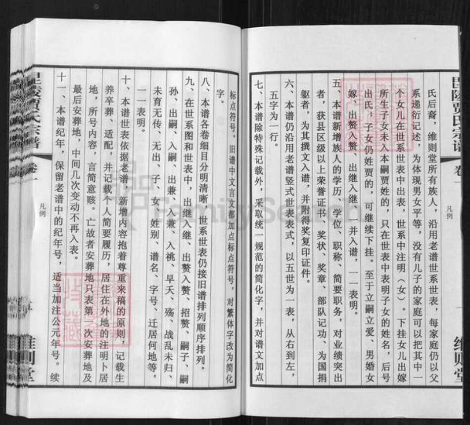 江苏省常州市武进县贾氏维则堂族谱-毘陵贾氏宗谱.pdf电子版预览图1