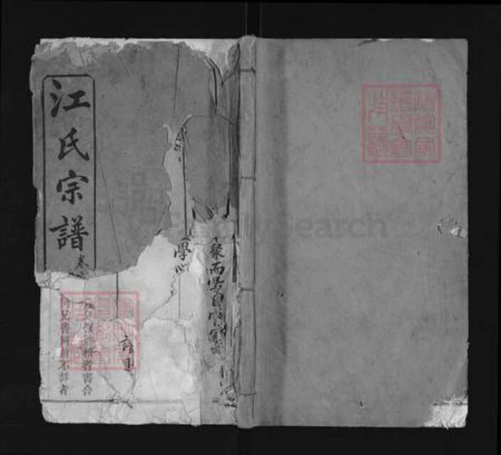 湖北省黄冈市麻城市江氏笔花堂族谱-江氏宗谱.pdf电子版缩略图