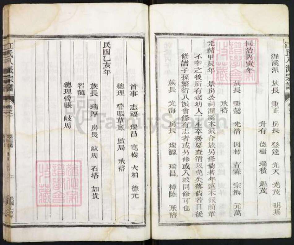 浙江省衢州开化县华端口镇江氏族谱-江氏八派宗谱.pdf电子版预览图4